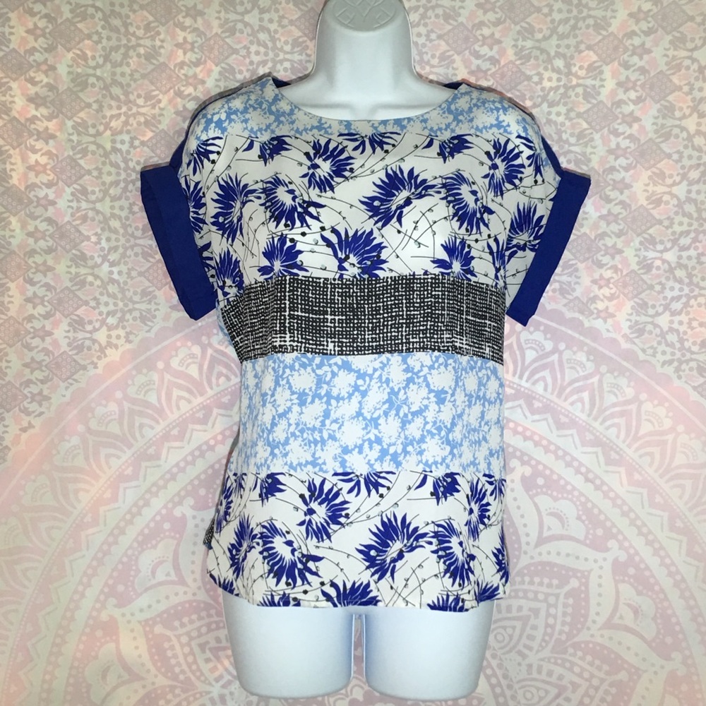 KIM ROGERS petite medium loose fitting blouse